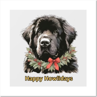 Happy Howlidays Newfoundland Posters and Art